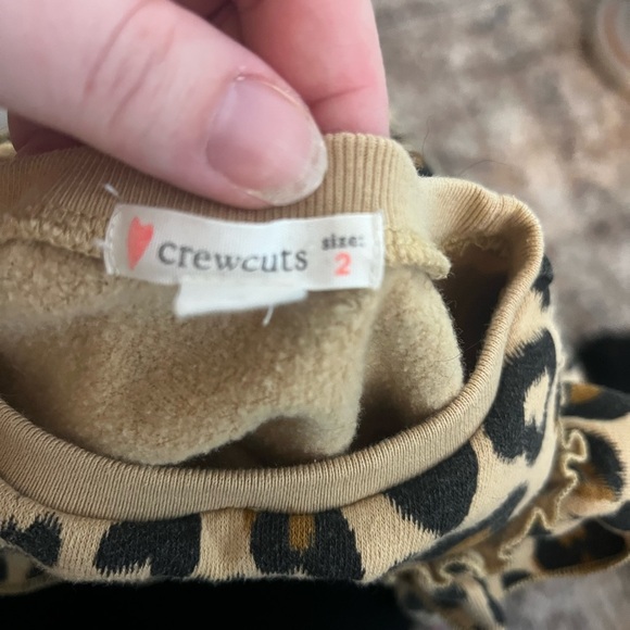 Crewcuts Sweatshirt Dress Size 2 GUC - Picture 2 of 2